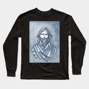 Jesus Christ Illustration Long Sleeve T-Shirt